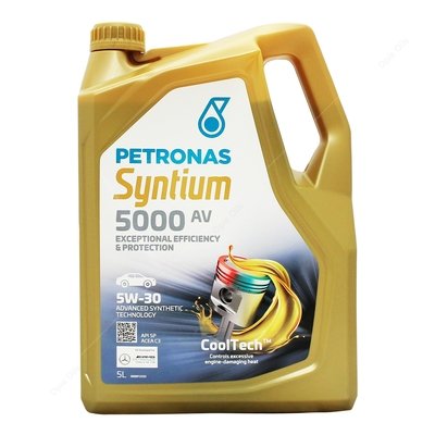 PETRONAS Syntium 5000 AV 5W-30 Fully Synthetic Car Engine Oil - Procare ...